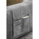 Loveseat Linoza (138 Cm) polyether zitting dark grey