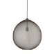 Hanglamp Maroggia bruin rond 50cm koper 1-lichts