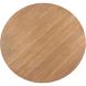 Eettafel Romaro 150 cm rond teak mix rough