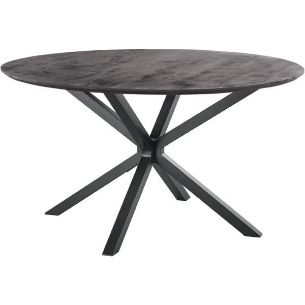 Eettafel Piastra 140 rond zwart